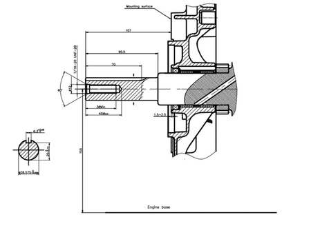 SILNIK SPALINOWY BENZYNOWY LONCIN EFI LC2V80FD WTRYSK  764cm3 27KM