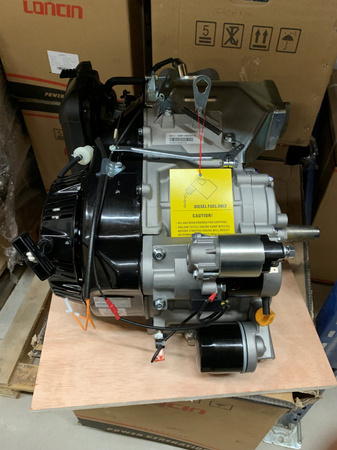 Silnik Loncin 622cc stożek 11,5kW agregat