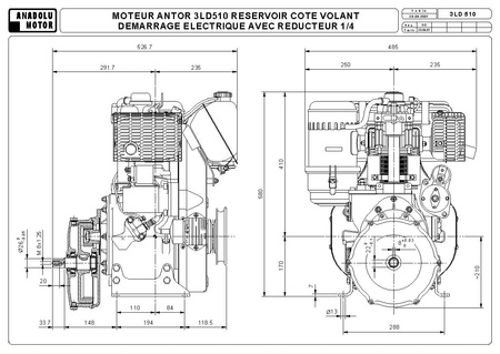 ANTOR DIESEL 3 LD 510