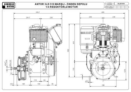 ANTOR DIESEL 3 LD 510