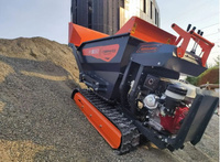 Wozidło budowlane Bernads Honda GX270 600kg gąsienice